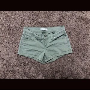 Casual Olive Green Women’s Shorts